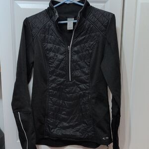 Champion Women's Black Quilted Pullover